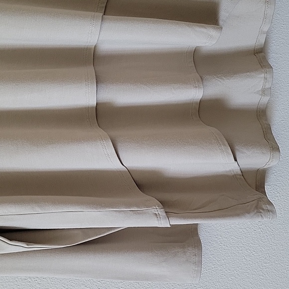 Soft Surroundings Tan Perfect Layers Long Sleeve Tunic Top Size Small S - Picture 4 of 6